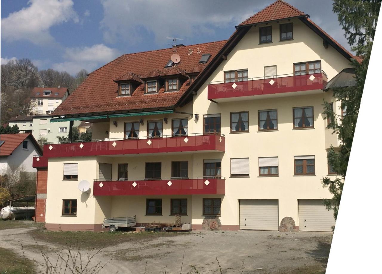 Hotel Landgasthof Zum Hirschen Hafenlohr Exterior foto